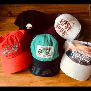 Baseball Hat Lot of 5